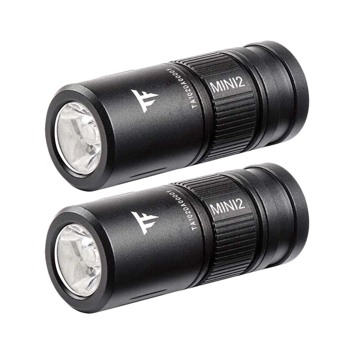 2X MINI2 CA18-3X 220 2-режимный светодиодный фонарик для зарядки через мини-USB + 1X10180