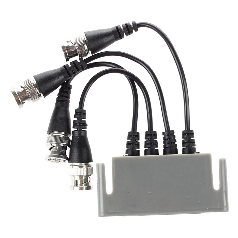 3X 4-канальный видеобалансный передатчик BNC UTP CAT5 для видеонаблюдения/Камеры скрытого видеонаблюдения Trend