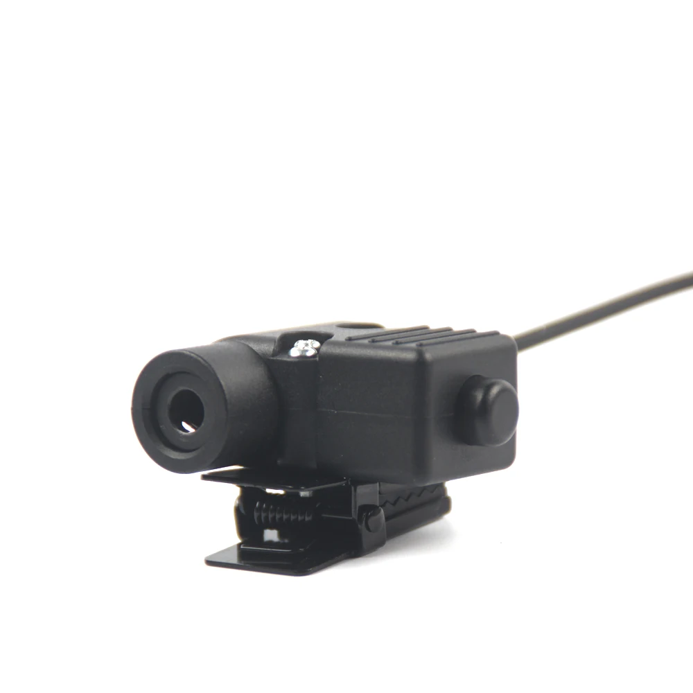 HD03 Тактический микрофон для гарнитуры Bowman Elite II с адаптером U94 PTT для YAESU Для портативной рации VERTEX VX-5R VX-3R