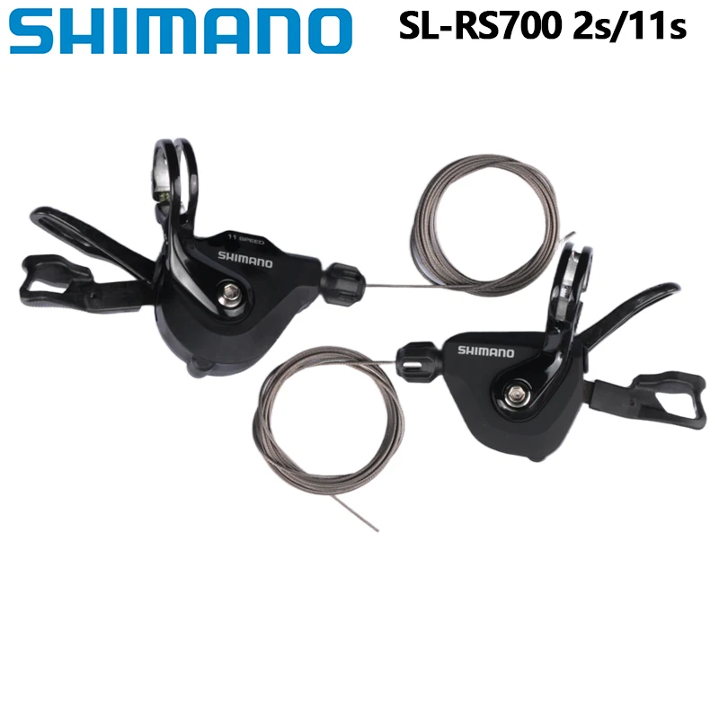 Shimano RS700 SL-RS700 2x11 Скоростной Руль Шоссейного Велосипеда Рычаг Переключения Передач Велосипеда Правая Сторона Левый Боковой Рычаг Черный Для Шоссейного Велосипеда