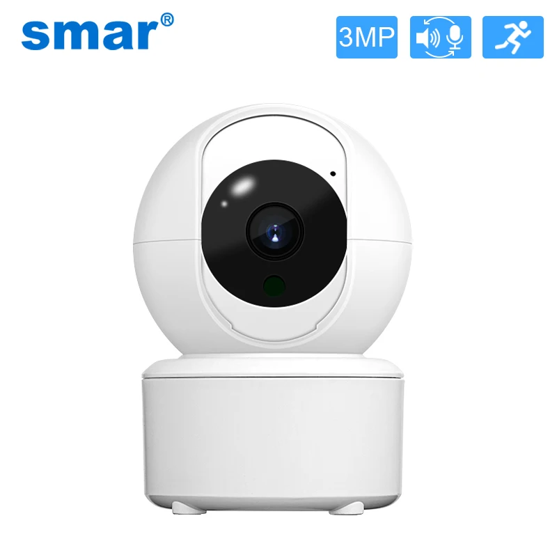 Smar 3-мегапиксельная IP-камера ICSEE Умный дом, Беспроводная камера видеонаблюдения, Автоматическое отслеживание, Видеонаблюдение, Детский монитор для домашних животных