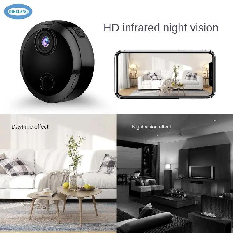 Беспроводная камера ночного видения HDQ15-1080P HD WiFi камера для домашней безопасности и занятий спортом на открытом воздухе