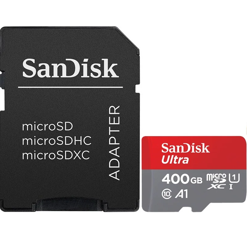Карта памяти Sandisk A1 16 ГБ 32 ГБ 64 ГБ 128 ГБ 200 ГБ 256 ГБ 400 ГБ SD-карта Class10 UHS-1 флэш-карта памяти TF/SD-карта