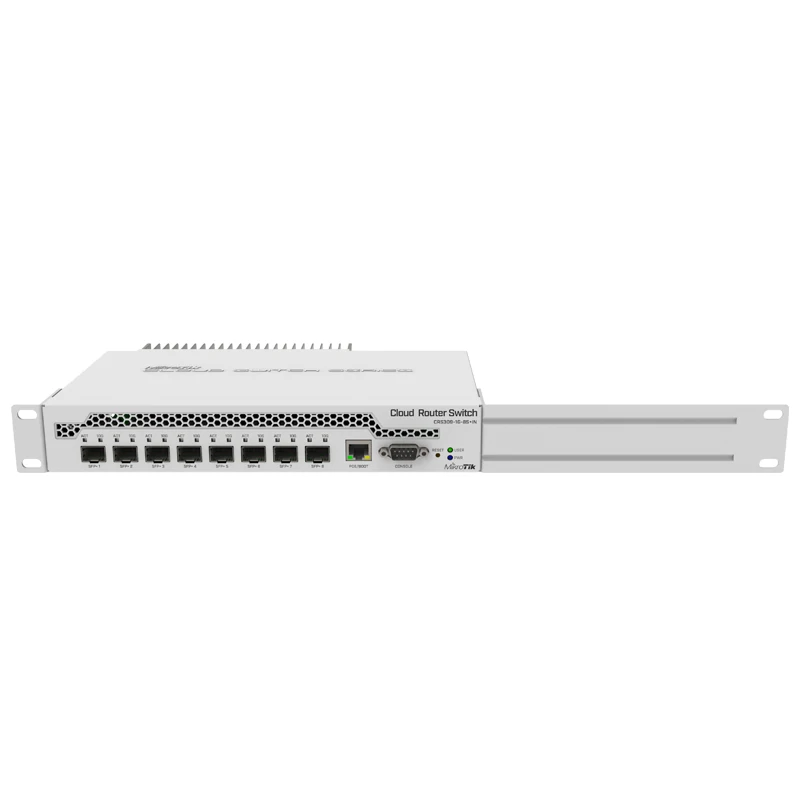 Настольный коммутатор Mikrotik CRS309-1G-8S + IN с портом Ethernet 1xGigabit и 8 портами SFP + 10 Гбит/с, коммутационная способность 162 Гбит/с
