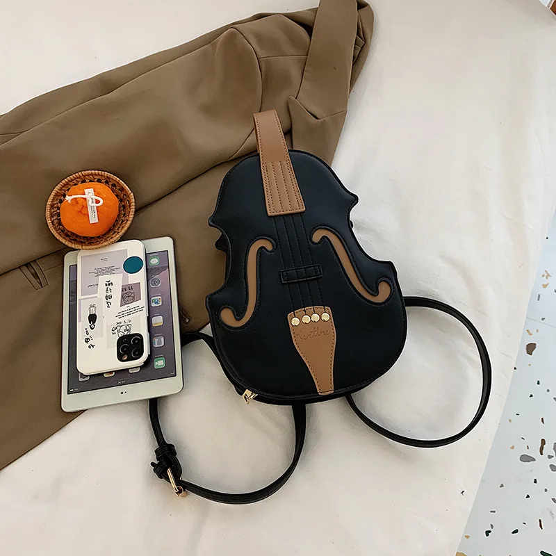 Рюкзак-кошелек Винтажная Скрипичная дизайнерская сумка через плечо для женщин, кошельки, сумки из искусственной кожи, Модная дизайнерская сумка