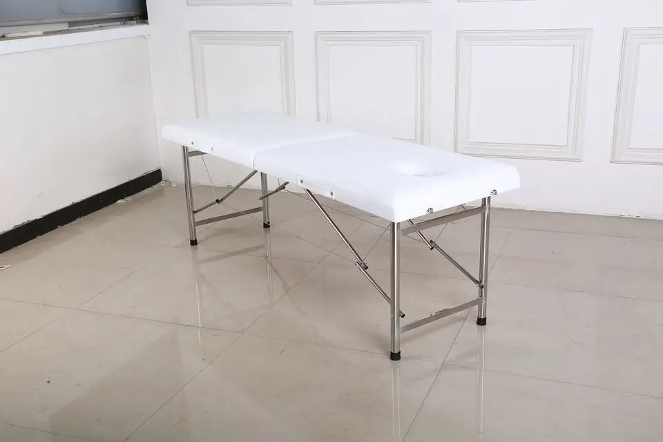 Складная массажная портативная домашняя косметологическая кровать для иглоукалывания, прижигания, физиотерапевтическая кровать